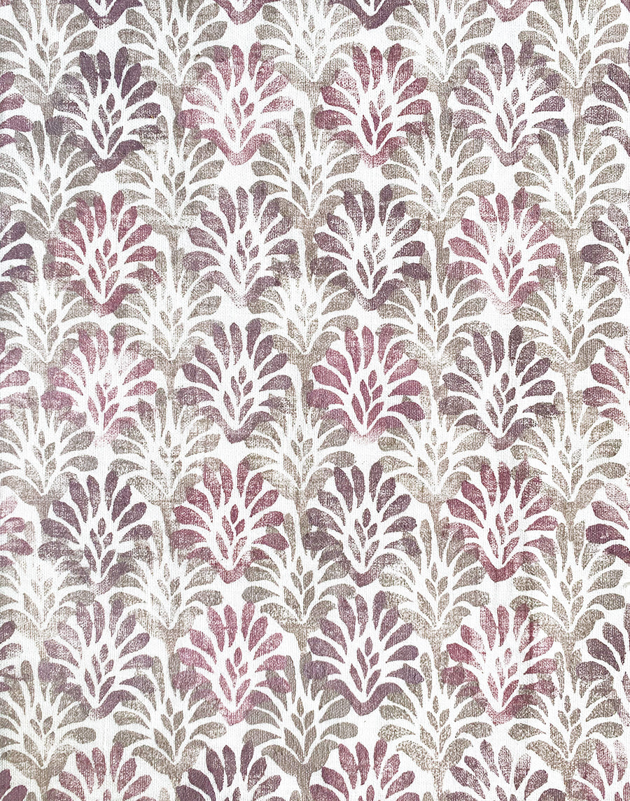 11x14 Peacock Block Print